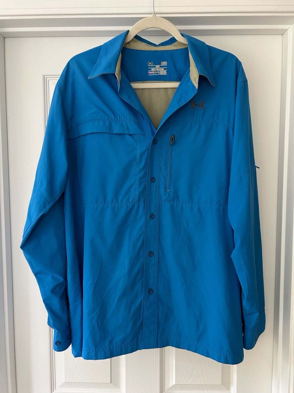 Under Armour Fish Hunter HeatGear Long Sleeve Plaid Vented Fishing Shirt
